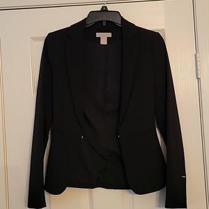 H&M Black Blazer Size 0